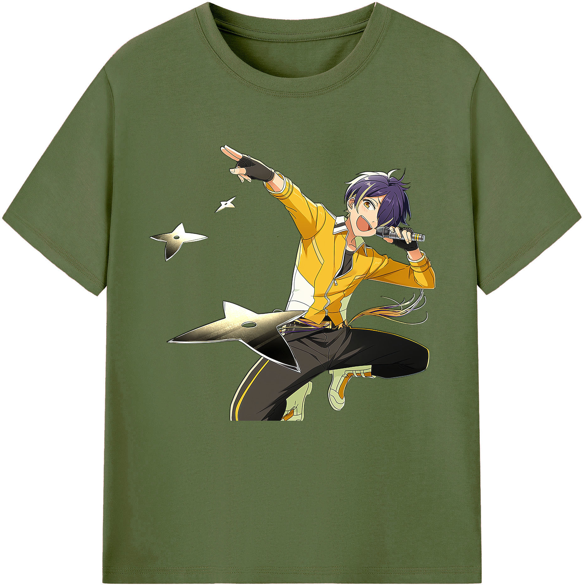 （画像用） あんさんぶるスターズ! Ensemble Stars 綿100％半袖Tシャツ（フロントプリント）
